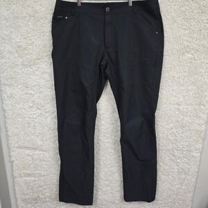 Kuhl Silencr Mens Pants 40x36 Black Ripstop Stretch Hiking Outdoor